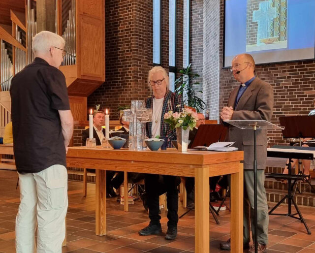Håkan Nilsson välkomnades som församlingspastor